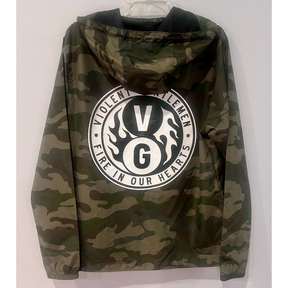 Violent Gentlemen Hockey Club (VGHC) Camo Windbreaker - Size Medium - Picture 2 of 12